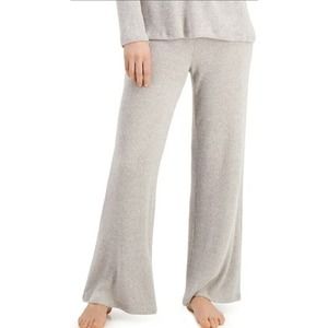 Charter Club Lux Ribbed Pajama Pants Gray Pj Soft Lounge Size XL NEW WITH TAGS
